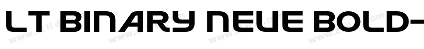 LT Binary Neue Bold字体转换